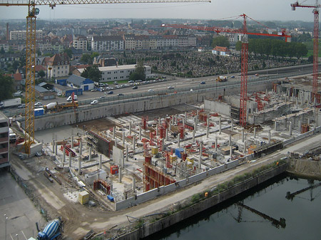 Blick über die Stadt Foto 